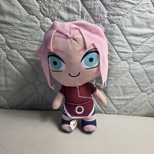 Large Naruto Plush Toy SAKURA  Official
Cute pink-haired anime plush